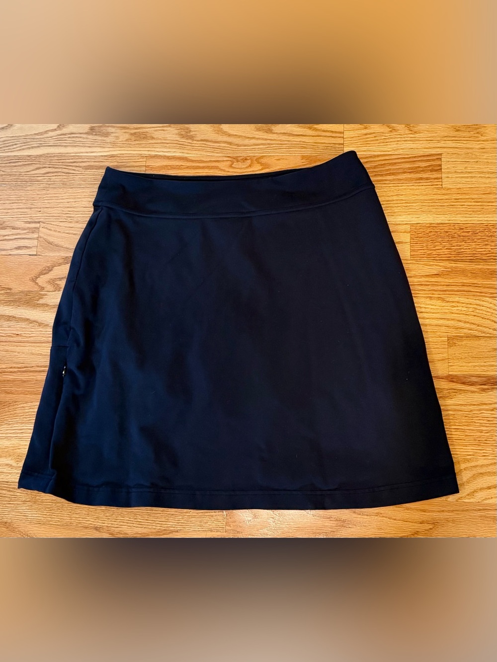 Athleta Sweet Sport Black Skort with Built-In Shorts & Side Pocket | Women’s LT